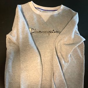 Grey two town champion sweatshirt